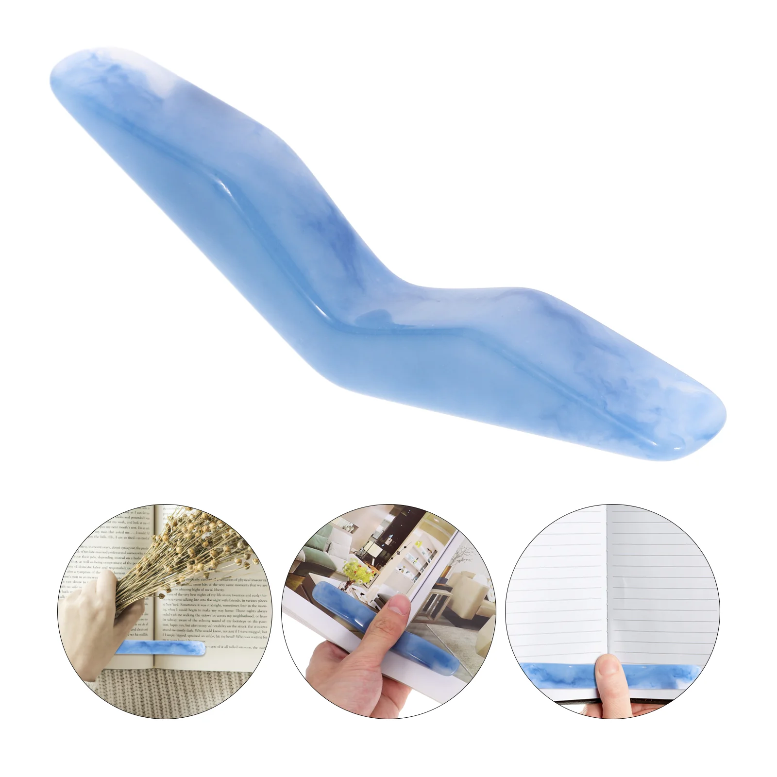 

Reading Aid Holder Page Thumb Book Bookshelf for Kids Portable Bed Supply Resin Convenient Child