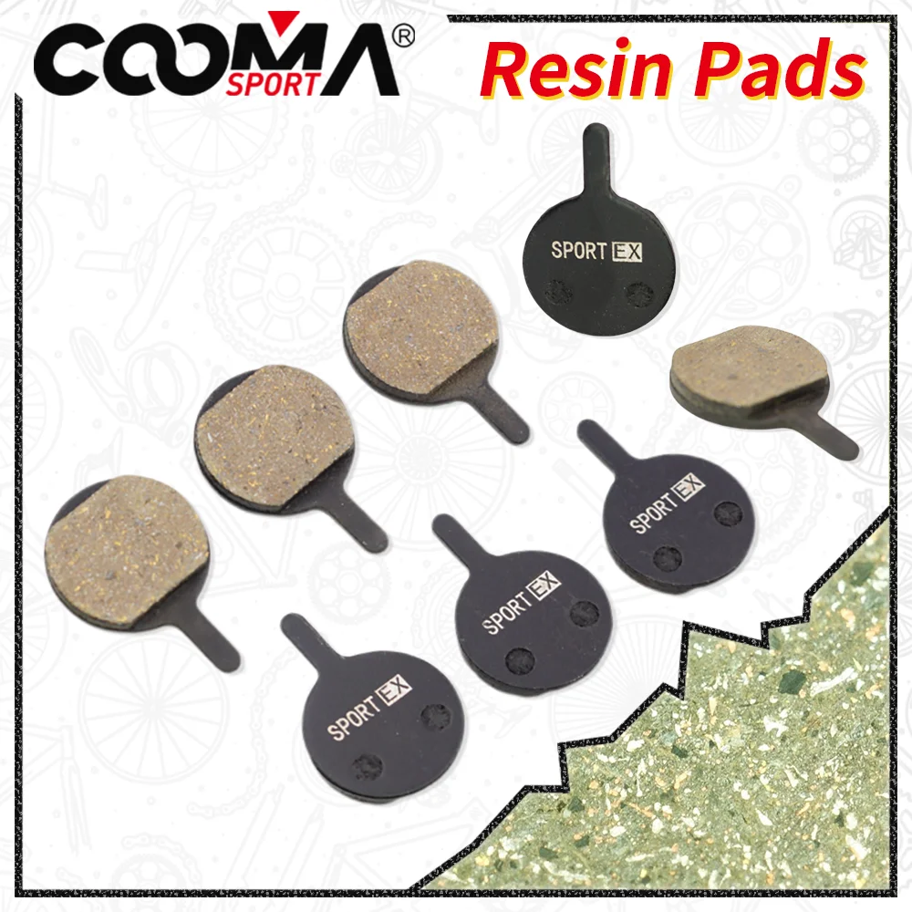 

4 Pairs, Bicycle Disc Brake Pads for Magura Louise 1999-2001, Clara 2000 Caliper, Sport EX Class, Resin