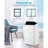 Portable Air Conditioner 14000 BTU Energy Efficient Cooling & Heating with Smart Remote Control Easy Install & Move Clean Air 6