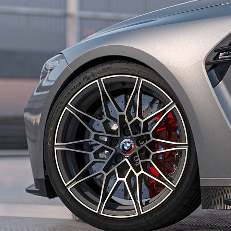 4개 세트 56mm+60mm 자동차 로고 휠 센터 캡 엠블럼 BMW 퍼포먼스 M E46 E90 E60 F10 E39 F30 E36 F20 E87 E90 E70 허브 커버 배지