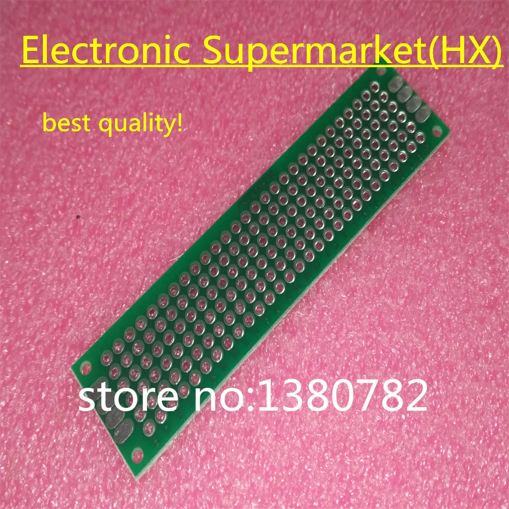 Free shipping 50pcs/lots 2x8cm 2*8 CM Double Side Prototype PCB Diy Universal Printed Circuit Board 10pcs lot 5x7 cm universal circuit board single side pcb prototyping boards 5 7cm printed circuit boards for arduino experiment