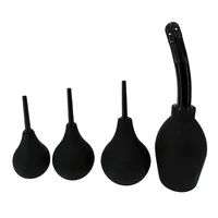 1Pc Enema Cleaning Container Vagina & Anal Cleaner Douche Bulb Design Medical Rubber Health Hygiene Tool Sex Toys For Woman/Man 1