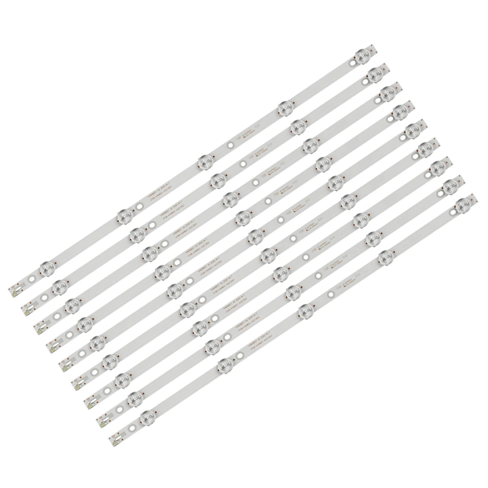 Tira de Retroiluminação Led 4708-k49wdc-a2213n01 K490wdc1 a2 49u5070 49puf6 49uk950t H49v5000 49bdl3056q 49lk5400pla 49uk950 - Imagem 4