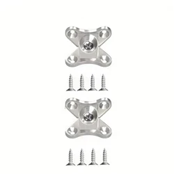 Zinc Alloy Butterfly Corner Bracket Set with Screws - Multi - Pack (10Pcs)