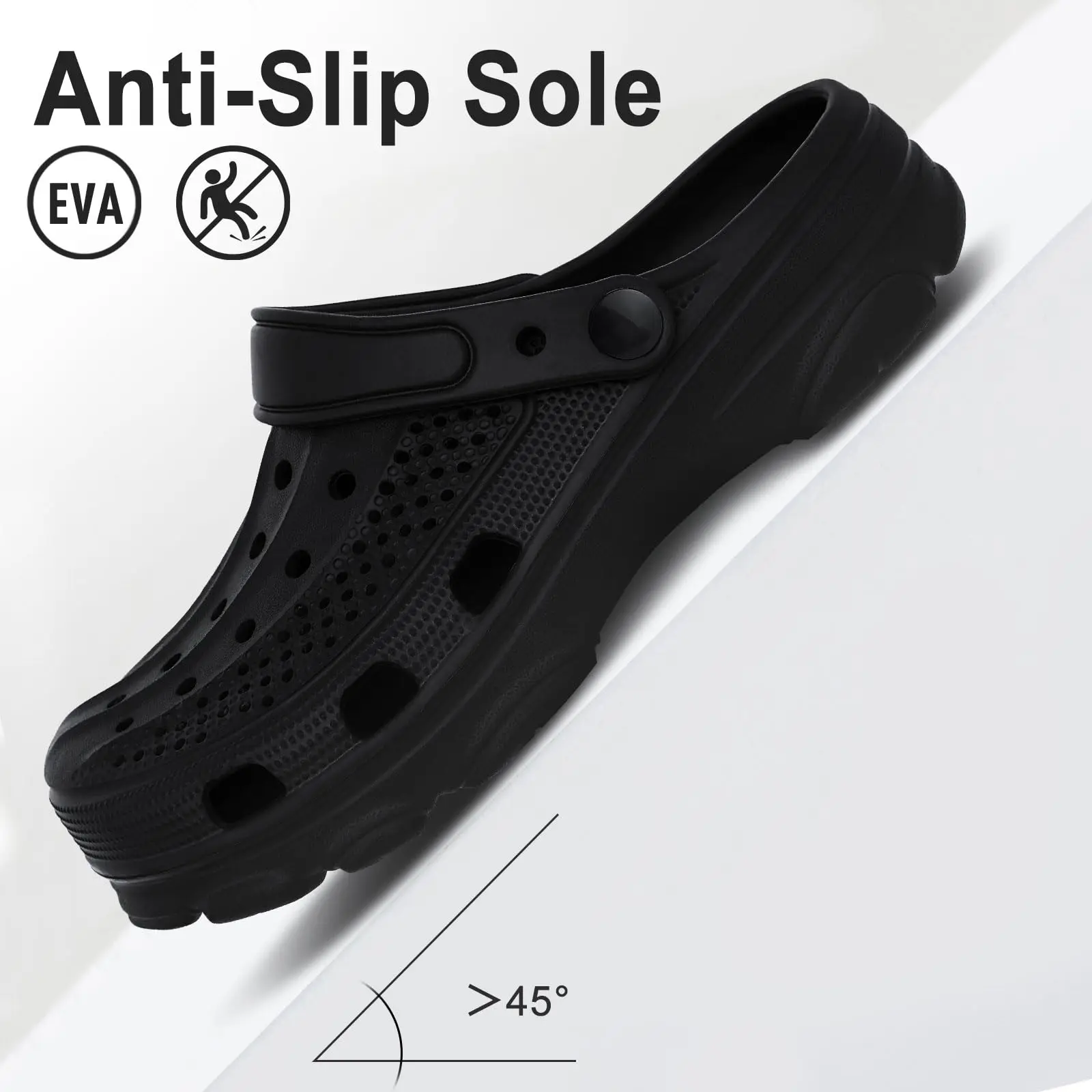 Asgard Unisex Garden Clogs Shoes with Arch Support
