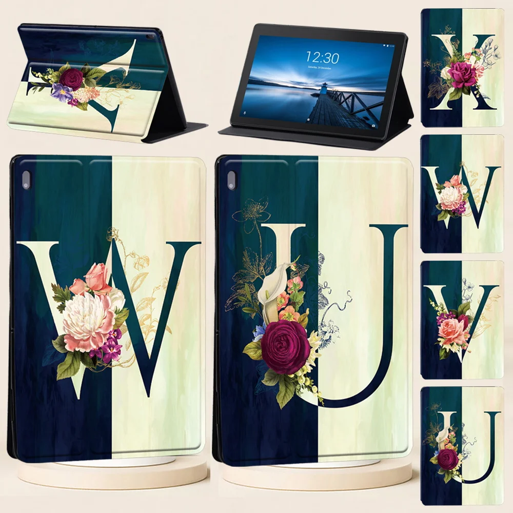 Custodia Per Tablet Lenovo Tab M10 X605F X505F/Tab E10 Tb-X104F/Tab M10 Plus X606F/M10 Hd X306F X306X/Tab M7/M8 Mezza Copertina