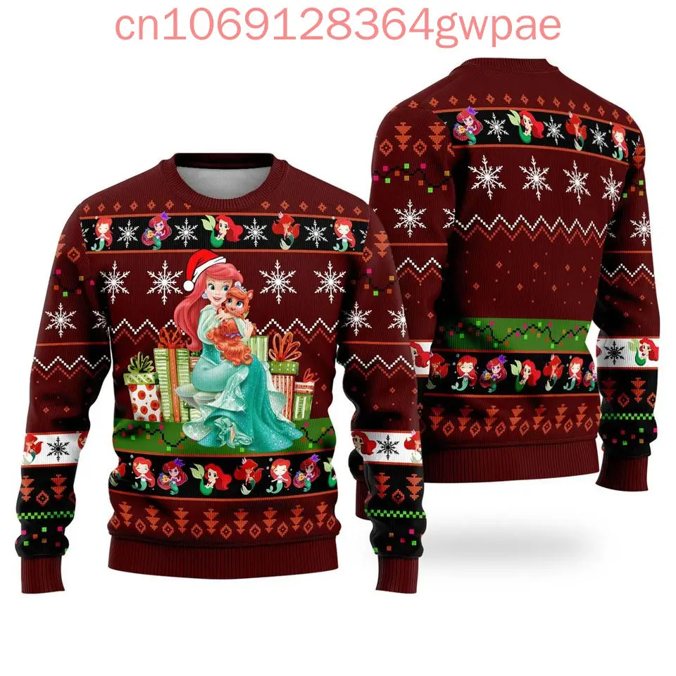Little Mermaid Christmas Sweater Disney The Little Mermaid Ariel