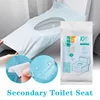 10Pcs Travel Disposable Paper Toilet Seat Cover Protector Biodegradable Camping Travel Safety Toilet Seat Mat Bathroom Accessory 1
