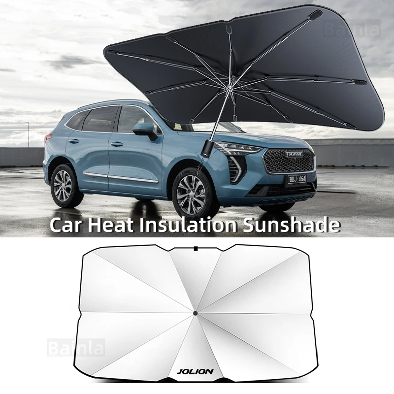 Car Windshield Sun Shade Blocks UV Rays, for HAVAL Jolion with Reflective Umbrella, Jolion Accessories