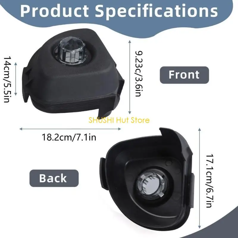 블렌더 뚜껑 교체 블렌더 커버 블렌더 잠금 뚜껑 가전 부품 플라스틱 투수 뚜껑 플라스틱 질감 D57B
