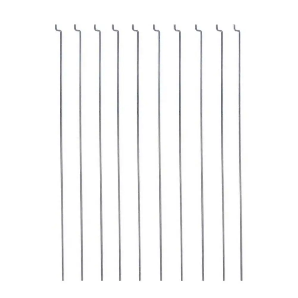 20pcs Reusable Z-type Steering Gear Lever Metal Length 20cm Pull Rod Dia 1.2mm RC Plane Accessories Servo Lever