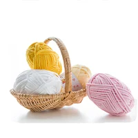 2pcsX50g Thick Velvet Yarn Handmade DIY Knitting Yarn Wool Line Scarf Hat Soft Chenille Yarn Knit Wol 5