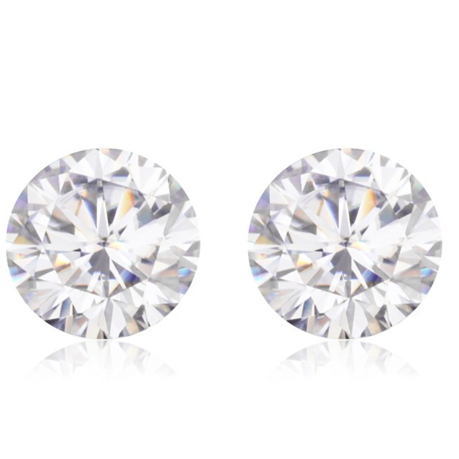 

Гипоаллергенный элегантный Муассанит с круглым вырезом VVS Moissanite для свиданий, аксессуар для покупок