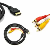 1.5M HDMI-compatible Male to 3 RCA Audio Video AV Component Cable Audio Video Wire Cable Connector Adapter for Set-Top Box To TV - Image 5