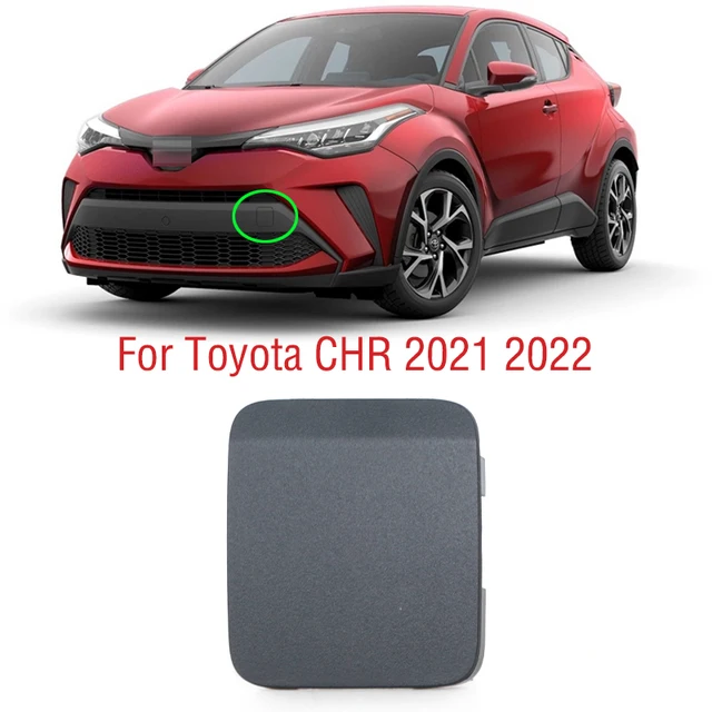 Cache Crochet De Remorquage Avant Pour Toyota C-HR (2016-2019) - Pare-chocs, Capuchon, Marque ERTONS, Fabriqué En Pologne