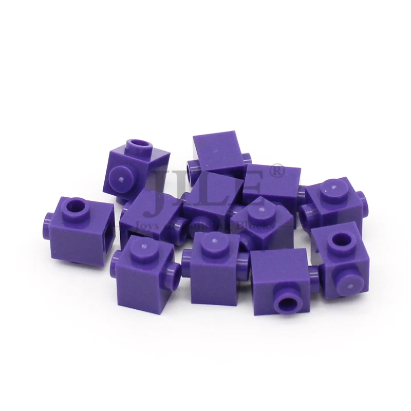 30pcs MOC 47905 Modified 1x1 with Studs on 2 Sides Opposite Building Blocks Bricks DIY Compatible Side Dots Connection Parts Toy — view 6
