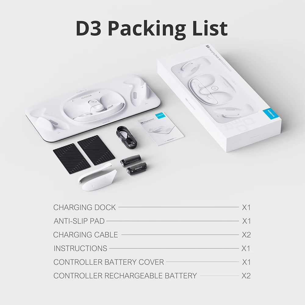 その他 BOBOVR D3 Charging Dock - For Quest 3 BOBOVR D3 Meta Quest 3本体とコントローラー用充電ドック