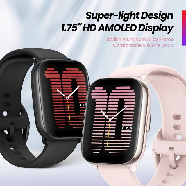 New Amazfit Active 42mm Smart Watch 5 Satellite Positioning Systems 14 Days Battery Life Smartwatch For Android IOS Phone 2