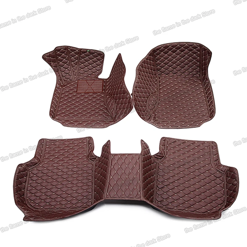 

Leather Car Floor Mats for Chery Tiggo 3x 2 dr3 2017 2018 2019 2020 2021 2022 Carpet Mat Cover Accessories seat foot matten