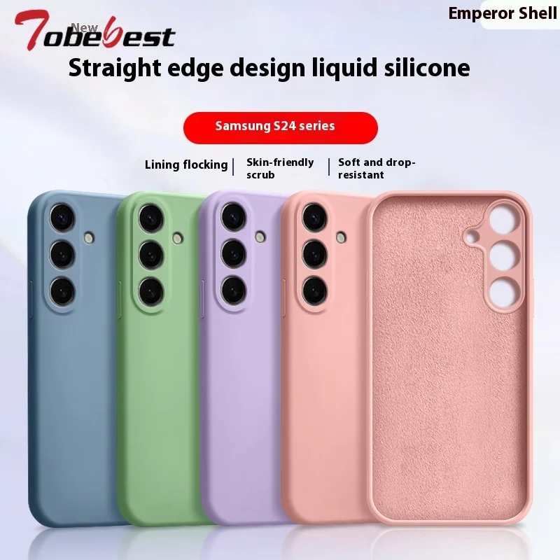 Premium Liquid Silicone Protective Phone Case - Soft, Durable, and Stylish Cover