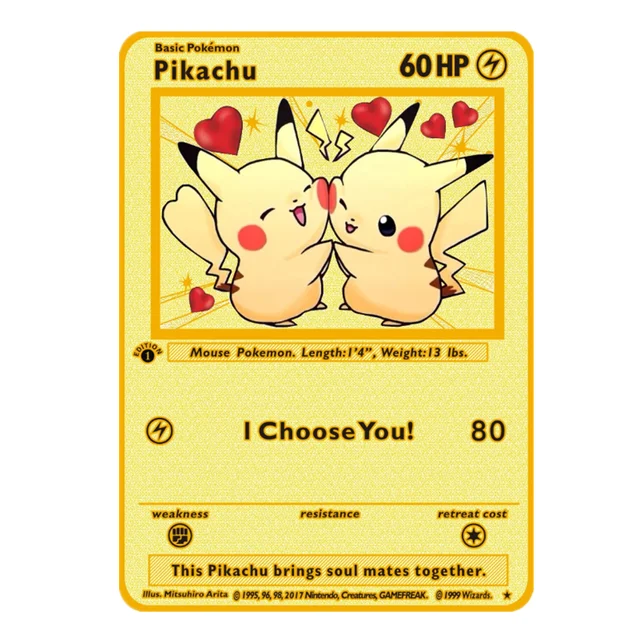 Brand New 27 Pokemon Metal English Kapikachu I Choose You GX EX Vmax Birthday Gift Collection Cards Super Game Anime Kids Toys J99