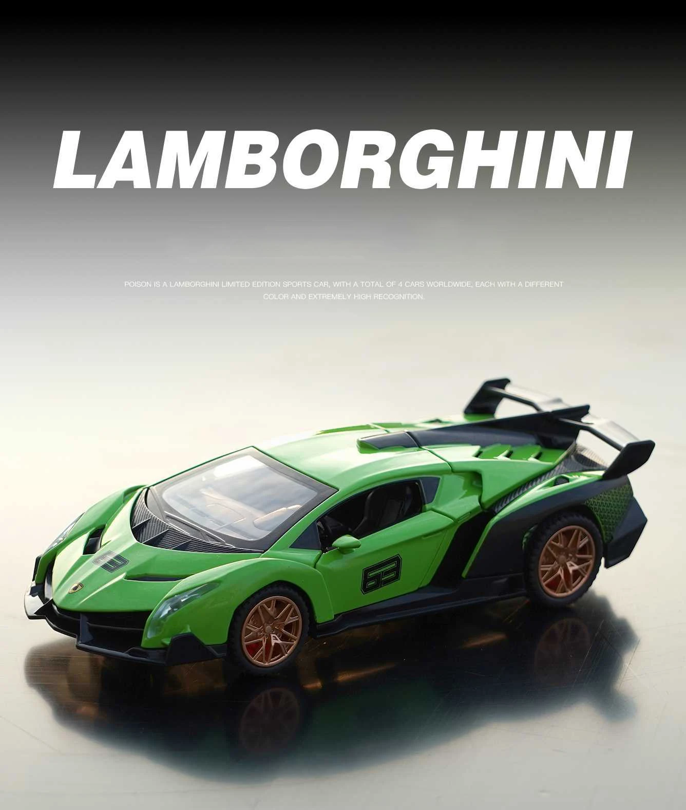 Lamborghini Veneno 1:32 Ölçekli Model Araba