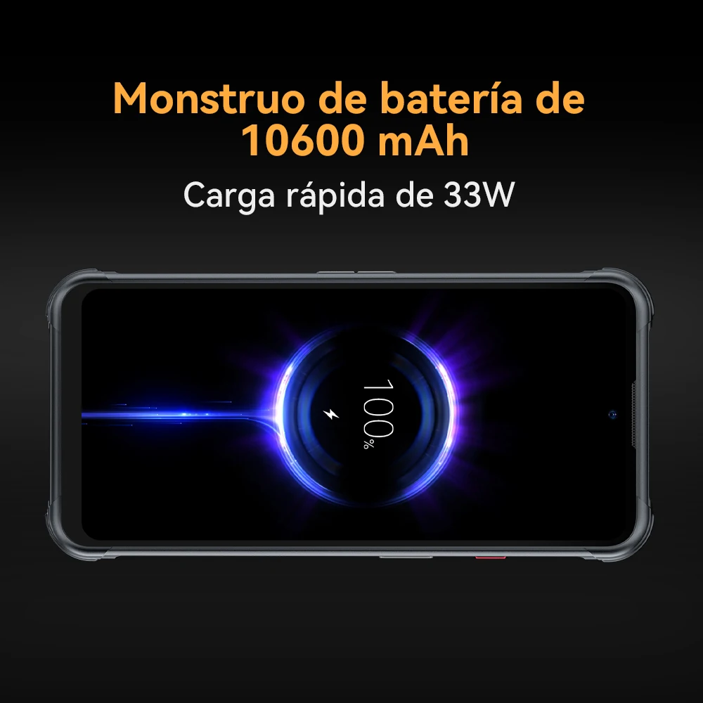 IIIF150 B1 Telefonos Moviles Resistente 10000mAh, 12GB + 64GB/1TB Teléfono  Irrompible 2023, 6.5 FHD+ Movil Antigolpes Android 12, 20MP Cámara, 4G