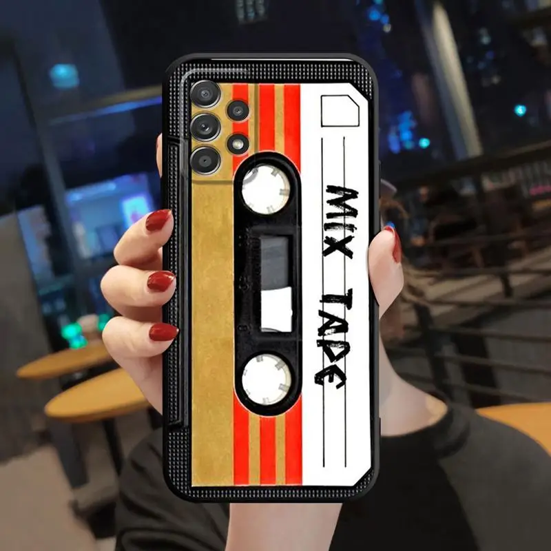 Vintage Magnetic Radio Tape Cassette Soft Phone Case