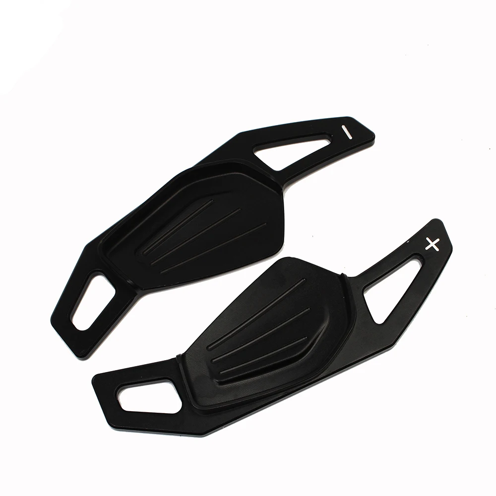 Premium Aluminum Car Steering Wheel Shifter Paddle Extension Sticker