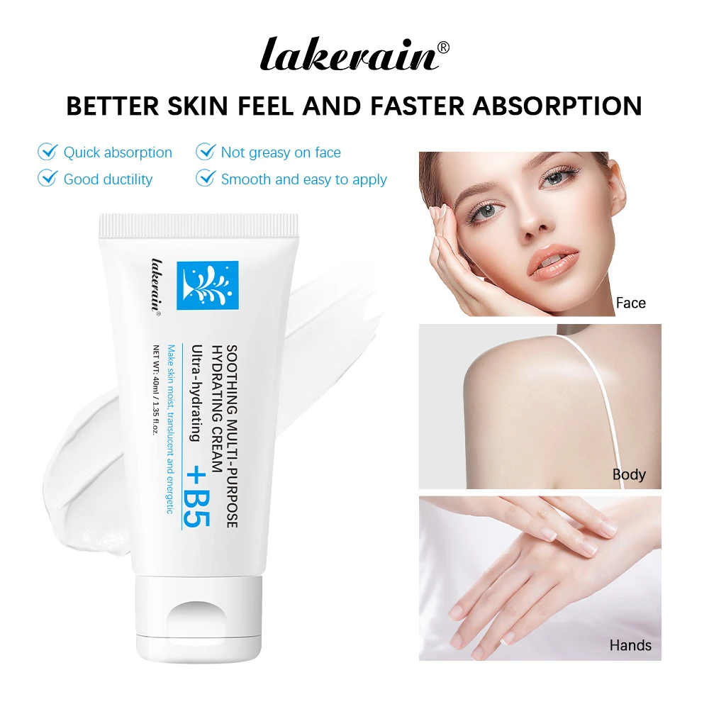 B5 Repair Cream, feuchtigkeitsspendend, feuchtigkeitsspendend, löst effektiv trockene, rissige und rote Haut, nährt, verbessert die Reparatur, Sonnenschutzcreme