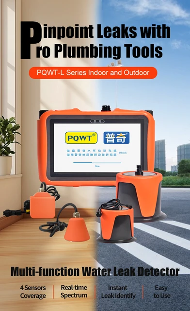 Rivelatore Di Perdite D'Acqua Sotterraneo - Strumento Professionale Con Doppia Sonda E Cuffie - Foto 8