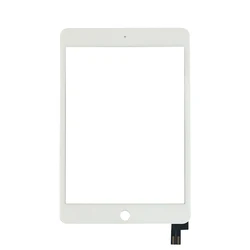 Premium Touch Screen Replacement for iPad Mini - High - Quality Front Glass Digitizer Panel (MINI 5 Touch White)