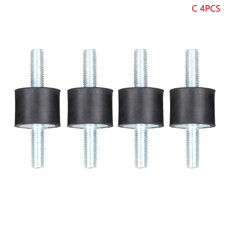 4 יח'\סט M5/M6/M8 גומי פלדה Mounts אנטי רטט הלם מנחת אוויר מדחסי משאבת מים ריתוך מכונה