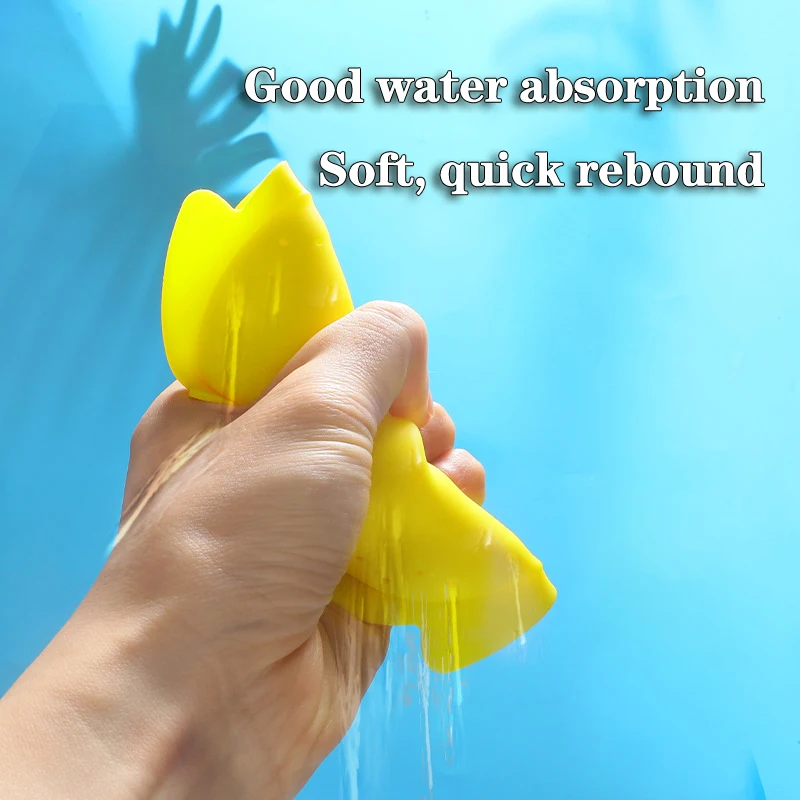 Water Splash Flying Disc Children Toys Swimming Pool Outdoor Sport Summer Beach Party Games Silicone Flying Ring Kids Bath Toys 6