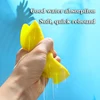 Water Splash Flying Disc Children Toys Swimming Pool Outdoor Sport Summer Beach Party Games Silicone Flying Ring Kids Bath Toys 6