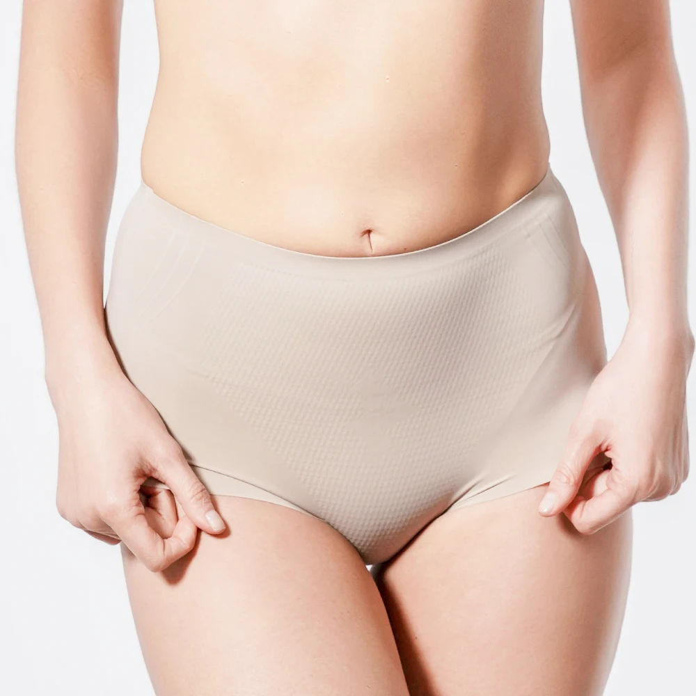 2Pcs Women's Underwear Seamless High Waist Panties Tummy Shaping Panties Hip Lift Body Shaper Panty Large Size Female Underpants