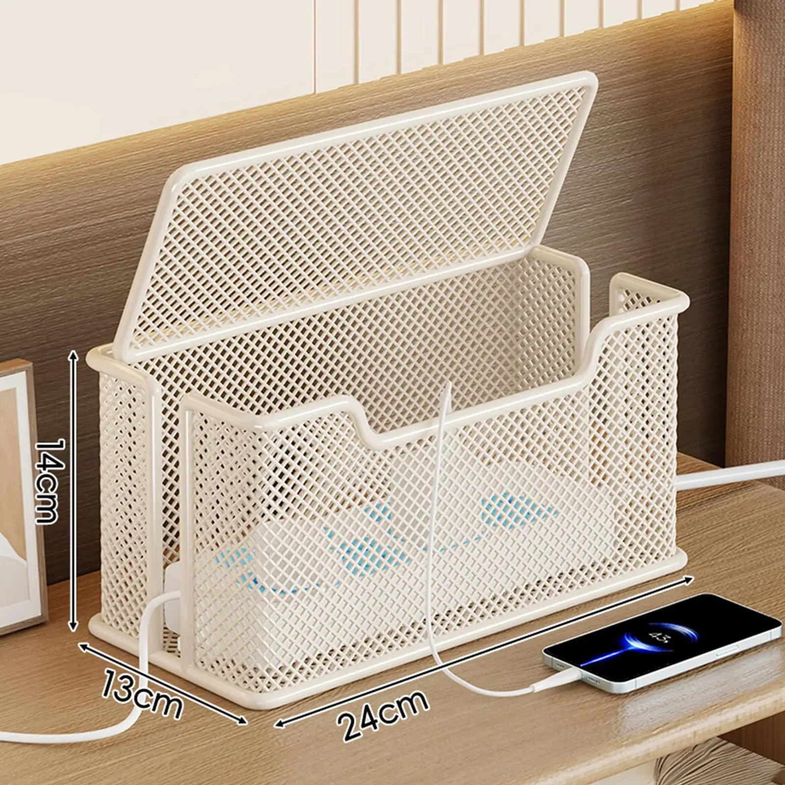 Cable Management Box Cable Organizer Reusable Decor Accessories Protective Cable Management Box Cable Organizer Reusable Decor Accessories Protective