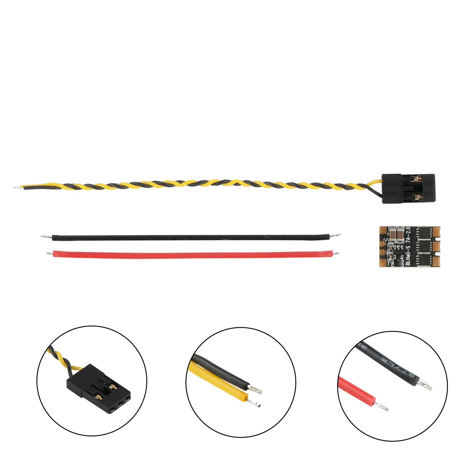 Flashhobby Blheli_S Single Esc Xsd 7A 1-2S / Xsd 12A 2-3S Per Fpv Freestyle Mini Droni Parti Fai Da Te