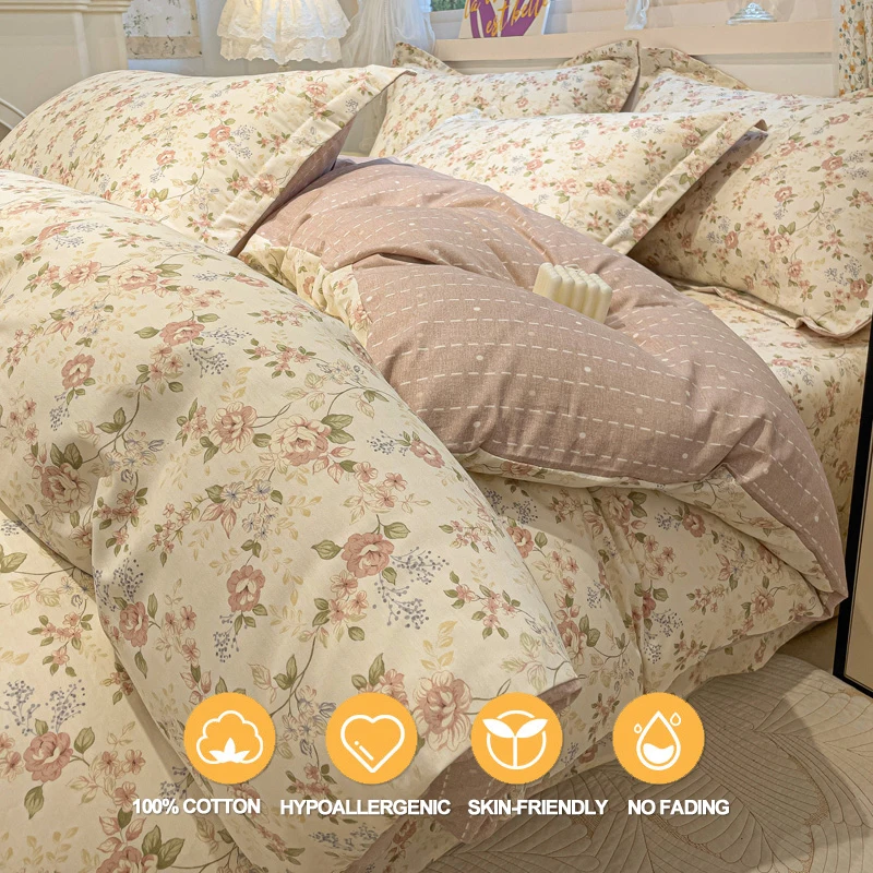 Cotton Luxury Floral Bedding Set 2