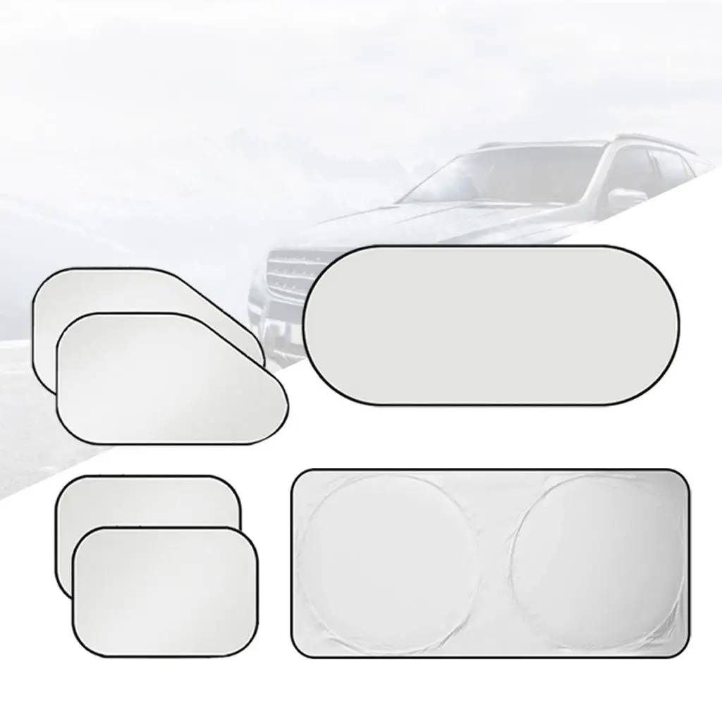 6Pcs Car Window Shades Privacy Shade Blackout Sun Blocker Visor Suction Cups for Travel Changing Clothes Baby Kids Truck Napping 6Pcs Car Window Shades Privacy Shade Blackout Sun Blocker Visor Suction Cups for Travel Changing Clothes Baby Kids Truck Napping