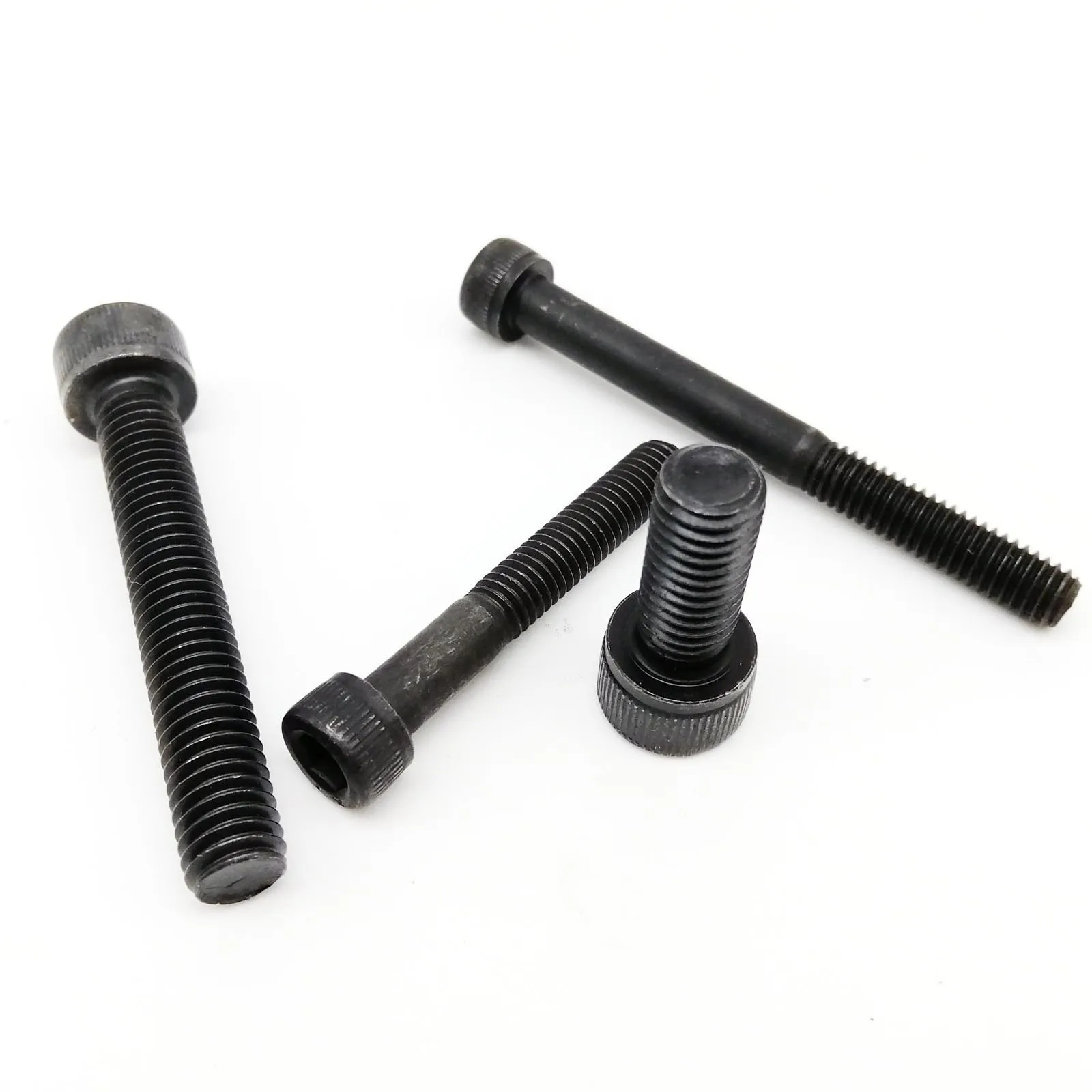 Stainless Steel Screw 10pcs M3 M4 M5 M6 M8 304 A2 grade 12.9 DIN912 Hexagon Hex Socket Head Cap Allen L=5-150mm