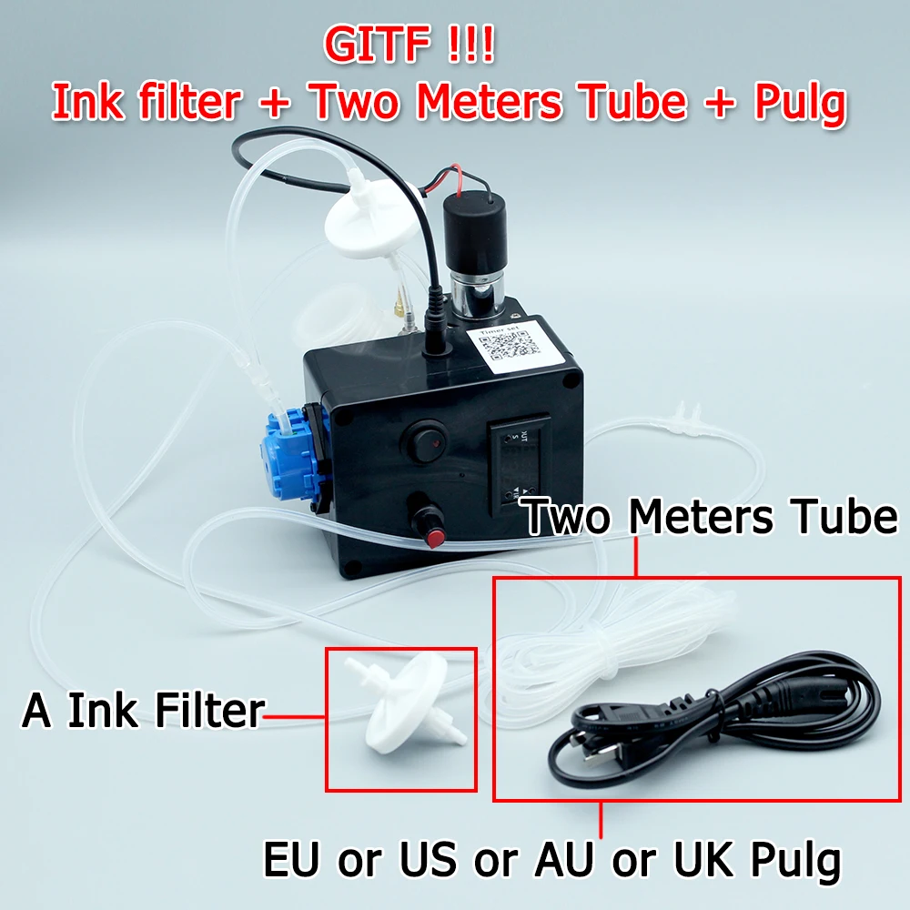 DTF White Ink Tank Adjustable Circulation System Sitrrer Timer Controlled For Epson L1800 L800 L805 L18050 i3200 XP600 DTG Ink dye ink kit,ink refill kit,dye ink refill,inkjet printer ink,ink cartridge refill kit,ink refill