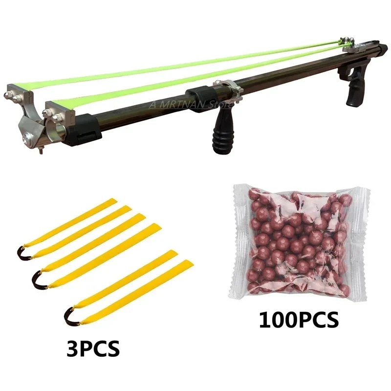 

Высокоточная охота на открытом воздухе, прочный пояс для рогатки, Профессиональный Телескопический складной набор для рыболовной рогатки