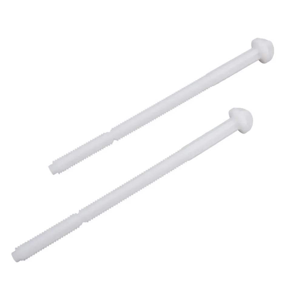 Oniissy Set di aste di spinta per barra, per Geberit S-igma 241874001, attuatore per placca di scarico, asta di scarico, 140 mm x 10 mm, bianco,per placche di comando Sigma