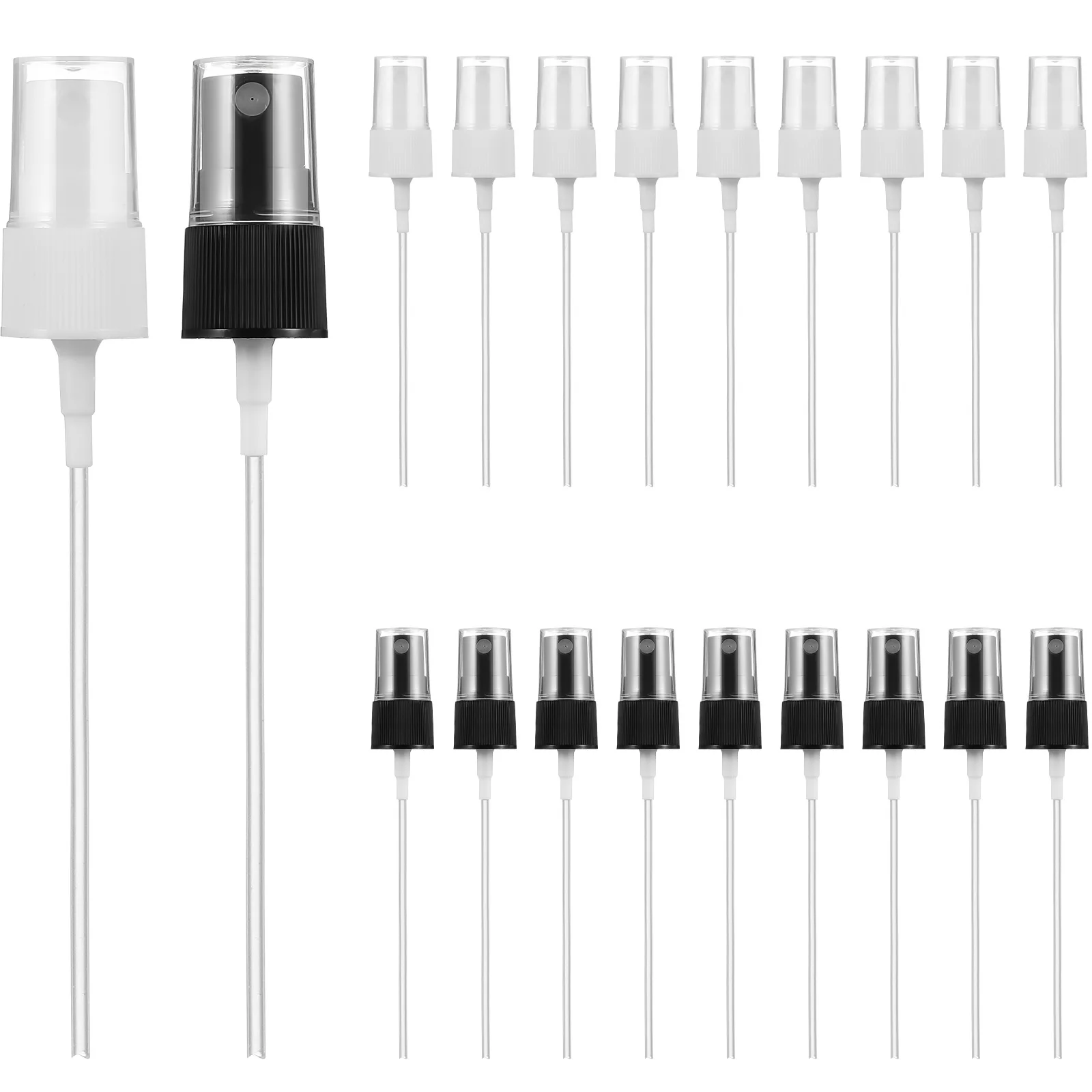 

20PCS Essential Oil Spray Tops Replacement Fine Pump Reusable Tops Sprayer for Home Travel Outdoor