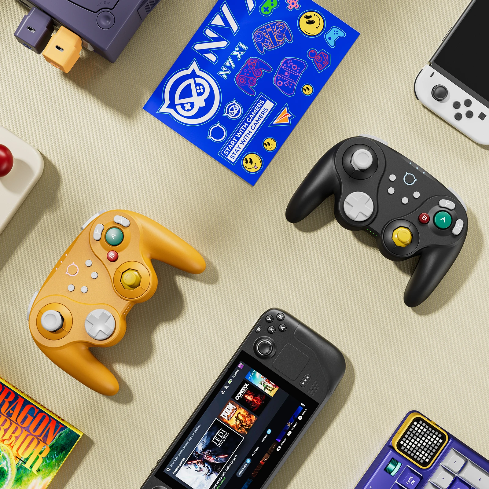 NYXI Warrior Bluetooth Game Controller for Gamecube/WII/Switch2