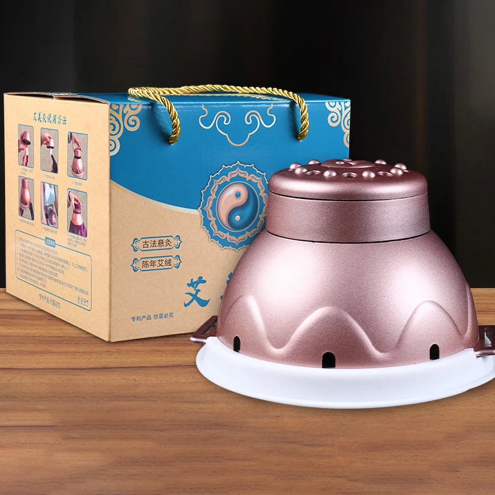 Household Portable Moxibustion Smokeless Moxibustion Device Box Temperature Control Warm Acupuntura MassageTherapy Health care