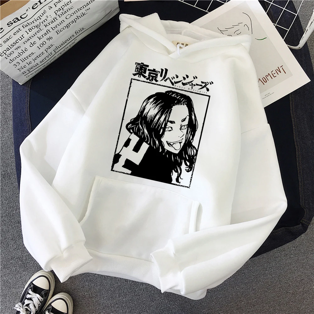 

Tokyo Revengers hoodies women Korean style gothic Winter tracksuit women harajuku sweatshirts