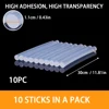 10Pcs 7mmx100mm Transparent Hot Melt Glue Sticks For Heat Pistol Gun Electric Glue Gun Craft Repair General Adhesive DIY Tool 4