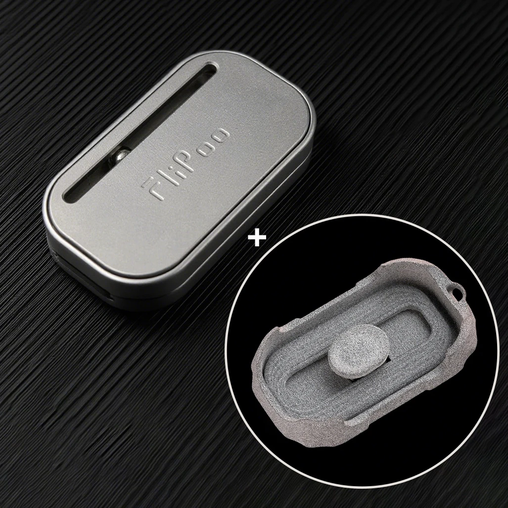 PELC FliPoo Stainless Steel フィジェットトイ PELC, FliPoo, Fidget Slider